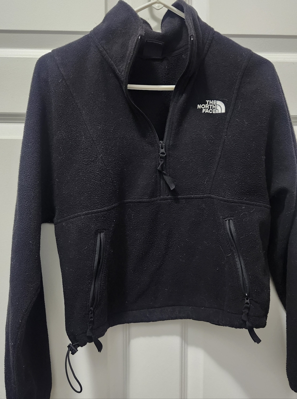 The North Face Black Half-Zip Fleece Pullover